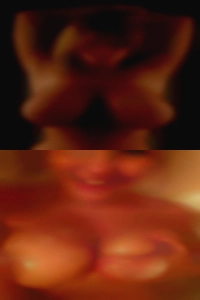 Nude girls Winter snow.